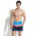 Men's Striped Bath Shorts by Hollywood Film Artists