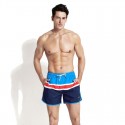 Men's Striped Bath Shorts by Hollywood Film Artists