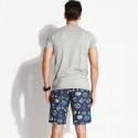 Men's Casual Cotton Bermuda Floral Print for Everyday Wear