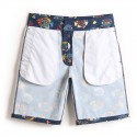 Men's Casual Cotton Bermuda Floral Print for Everyday Wear