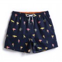 Short Masculino Curto de Peixe Carpas Casual de Batedeira Moda Verão