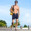 Short Masculino Curto de Peixe Carpas Casual de Batedeira Moda Verão