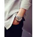 Watch Elegant Luxury Male Cheap Gold / Gold / Silver Skeletal