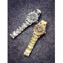 Watch Elegant Luxury Male Cheap Gold / Gold / Silver Skeletal