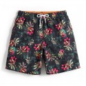 Men's Pink Short for Flower Print Mixer Colored Sky