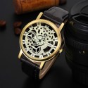 Elegant Casual Watch Unisex Quartz Skeletal Sophisticated