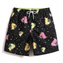 Short de Unicórnio Masculino Estampa Galaxia Casual Estilo Jovem Festa