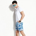 Bermuda Floral Medium for Men Casual Hawaiian Summer Fashion