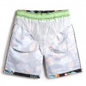 Men's Blend Casual Flower Print Short