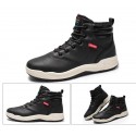 Sapatênis Bota Cano Male High Style White Sole Basketball Youth