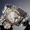 Relógio de Luxo Masculino Automático Manual Elegante Aço Inoxidável