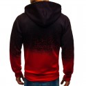 Men's Sweatshirt Degrade Ziper Jacket SWAG Style