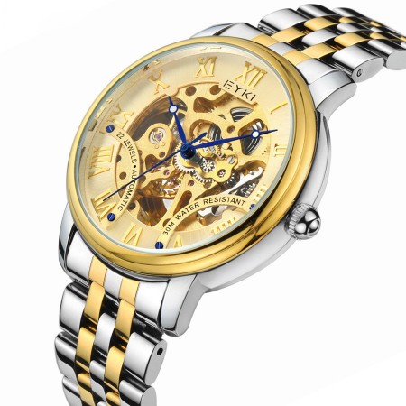 Watch Luxury Gold Male Auto Smart President