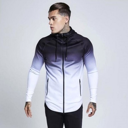 Moletom Esporte Masculino Estampa Degrade Moda Inverno Ciclismo