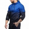 Men's Printed Long Sleeve Comfortably Relief Bodybuilding