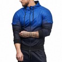 Men's Printed Long Sleeve Comfortably Relief Bodybuilding