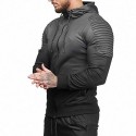 Men's Printed Long Sleeve Comfortably Relief Bodybuilding