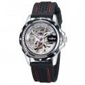 Casual watch Stylish Sports Skeletal Automatic Black