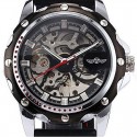 Casual watch Stylish Sports Skeletal Automatic Black