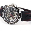 Casual watch Stylish Sports Skeletal Automatic Black