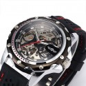 Casual watch Stylish Sports Skeletal Automatic Black