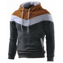 Moletom Elegante Esportivo Masculino Urbano com Capuz de Inverno