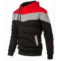 Moletom Elegante Esportivo Masculino Urbano com Capuz de Inverno