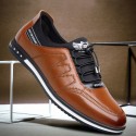 Sapatenis Social Smooth Leather Stylish Polished Style Male