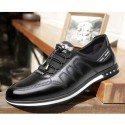 Sapatenis Social Smooth Leather Stylish Polished Style Male