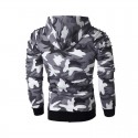 Men's Sweatshirt Fashion Winter Military Camouflage Print