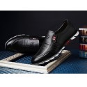 Men's Marerial Men's Casual Shoe Elegant Shiny Casual Leather