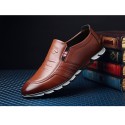 Men's Marerial Men's Casual Shoe Elegant Shiny Casual Leather