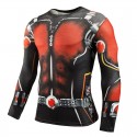 Super Hero Men's Print Shirt Long Sleeve Characters