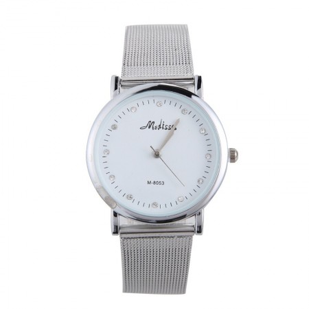 Watch Modern Women's White Silver Elegant Quartz Sophisticated