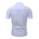 Camisa Masculina Manga Curta Estilo Social Esportiva Militar General