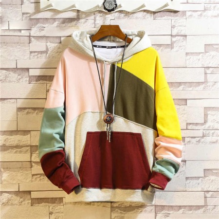 Colorful Geared Shredded Motifs Style Geometric Jackets