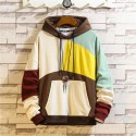 Colorful Geared Shredded Motifs Style Geometric Jackets