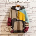 Colorful Geared Shredded Motifs Style Geometric Jackets