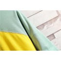 Colorful Geared Shredded Motifs Style Geometric Jackets
