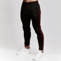 Men's Fit Pants Striped Print Bodybuilding Striped Sweatshirt