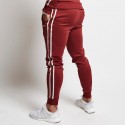 Calça Fit Masculina Estampa Listrada Musculação Moletom Listrada