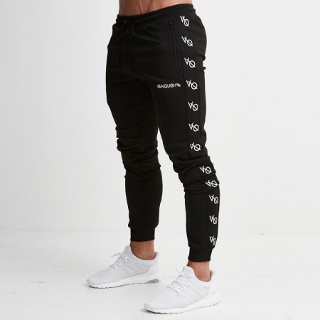 Calça Fit Masculina Estampa Listrada Musculação Moletom Listrada