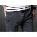 Calça Masculina Jeans Skinny Cor Lavada Tom Azul Alaro