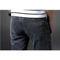 Calça Masculina Jeans Skinny Cor Lavada Tom Azul Alaro