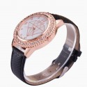 Fashion Watch Delicate Female Diamond Colored Purple Beautiful