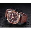 Watch Elegant Men Leather Genuine Naviforce Sophisticated