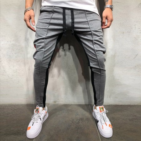 Men's Colorful Trousers Printed Striped Style New Fashion Boys