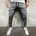 Calça Colorida Masculina Estampada Estilo Listrada Nova Moda Garotos