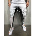 Calça Colorida Masculina Estampada Estilo Listrada Nova Moda Garotos