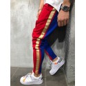 Men's Colorful Trousers Printed Striped Style New Fashion Boys